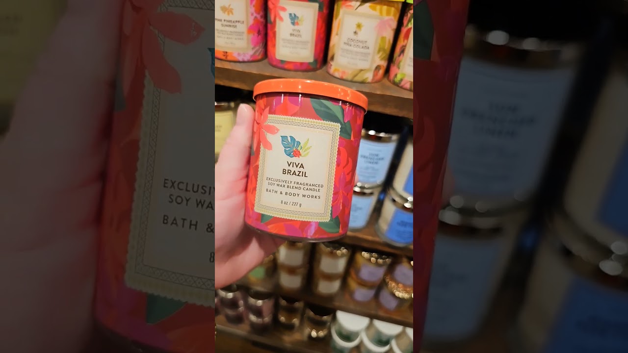 Видеообзор нового магазина Bath & Body Works Tropical на моем канале #bathandbodyworks