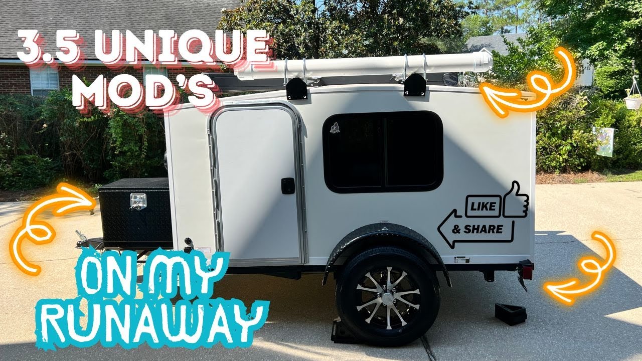 3 Unique Mods for My Tiny Runaway Camper (Big Impact in a Small Space!)