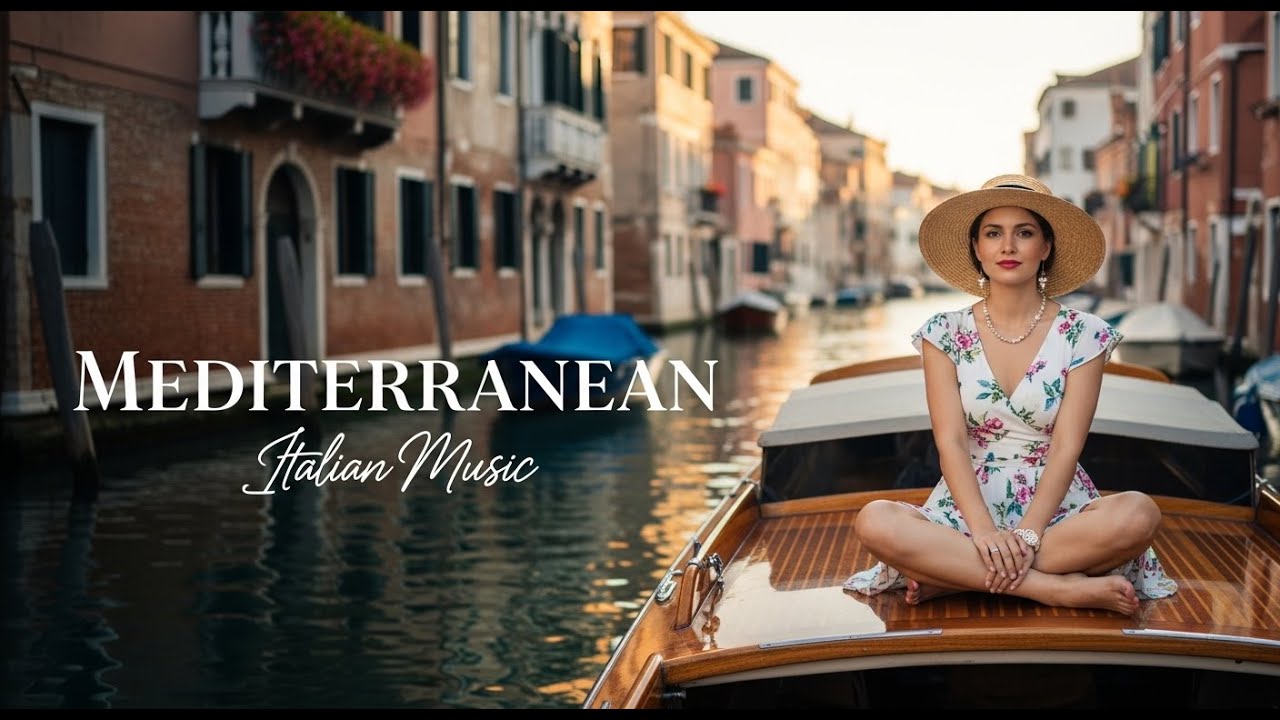 🎶 Relaxing Mediterranean Music 🌊 Italian & Greek Chill Vibes with Seaside Views
