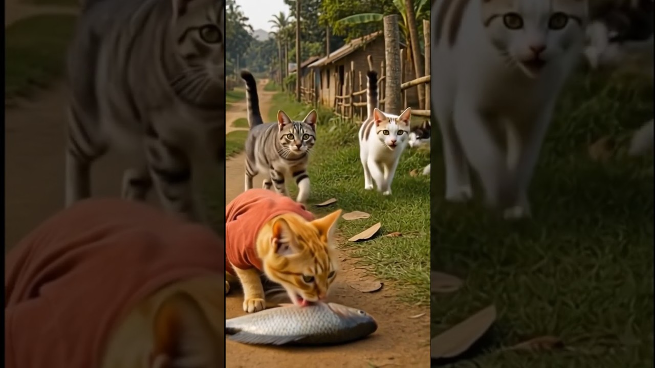 Cute Village Cat Story 🐱 | Emotional & Inspirational Short #বিড়াল #viral #viralshorts #cute