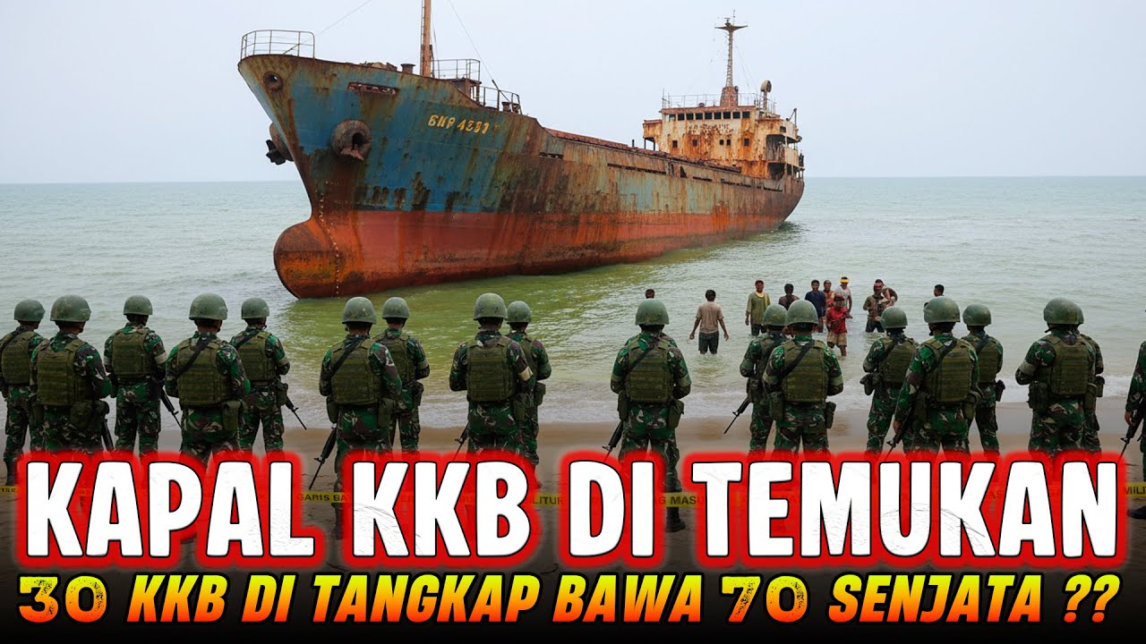 30 KKB DI TANGKAP BAWA 70 PERSENJATAAN ILEGAL‼️MENCOBA MENUJU PULAU LAIN ??