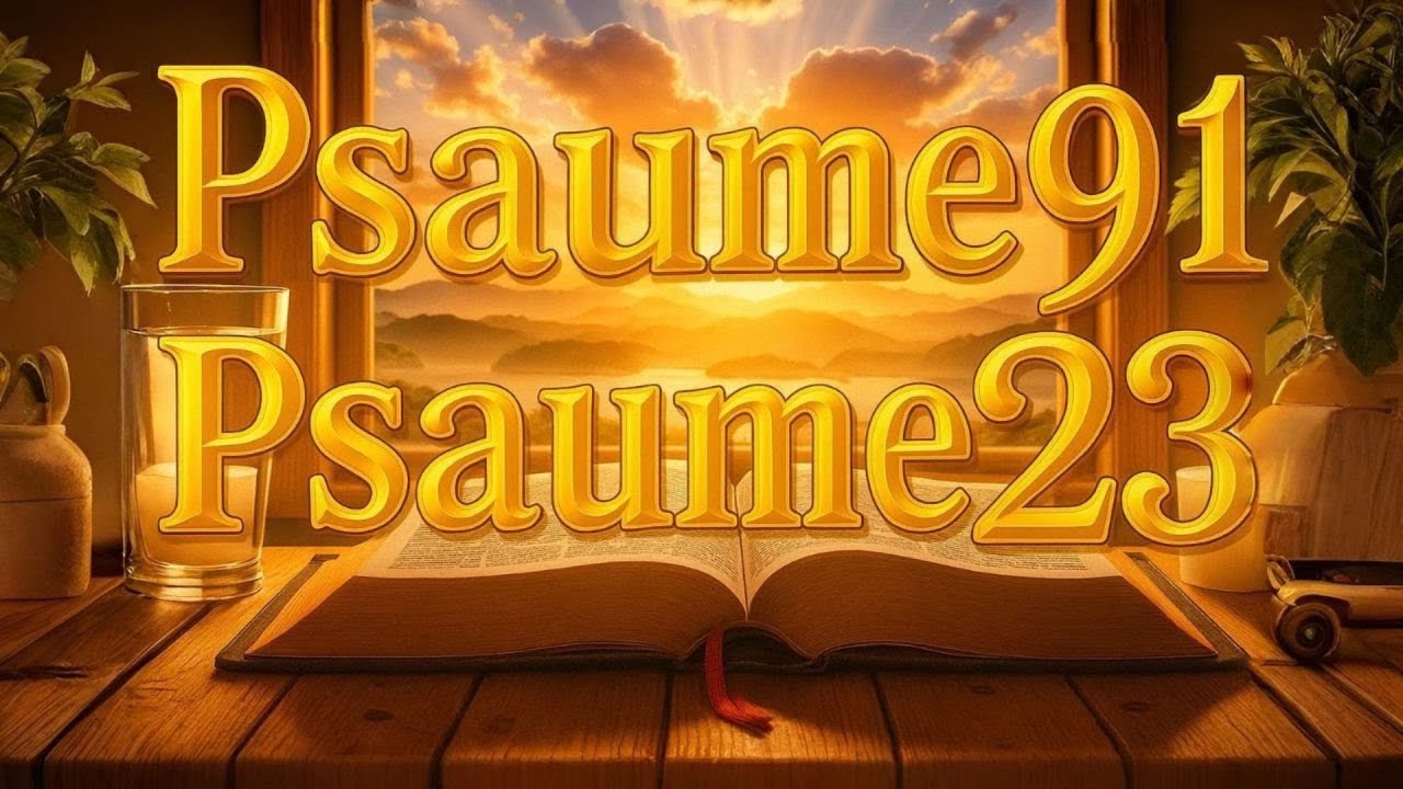 PRIÈRE DU 17 JANVIER - PSAUME 91 et PSAUME 23 - L'une des PRIÈRES LES PLUS PUISSANTES de la BIBLE.