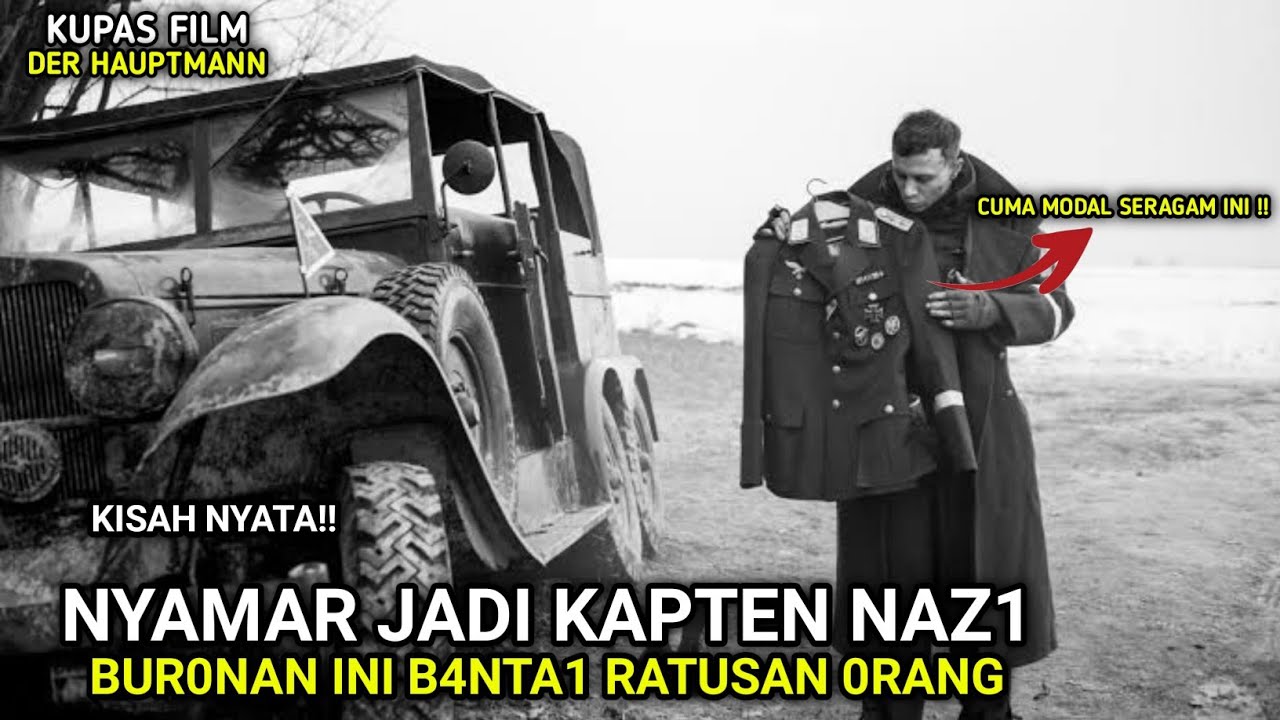 KISAH NYATA‼ BUR0N4N INI NYAMAR JADI K4PT3N NAZ1 & B4N-T*! R4TUS4N 0R4NG || KUPAS FILM