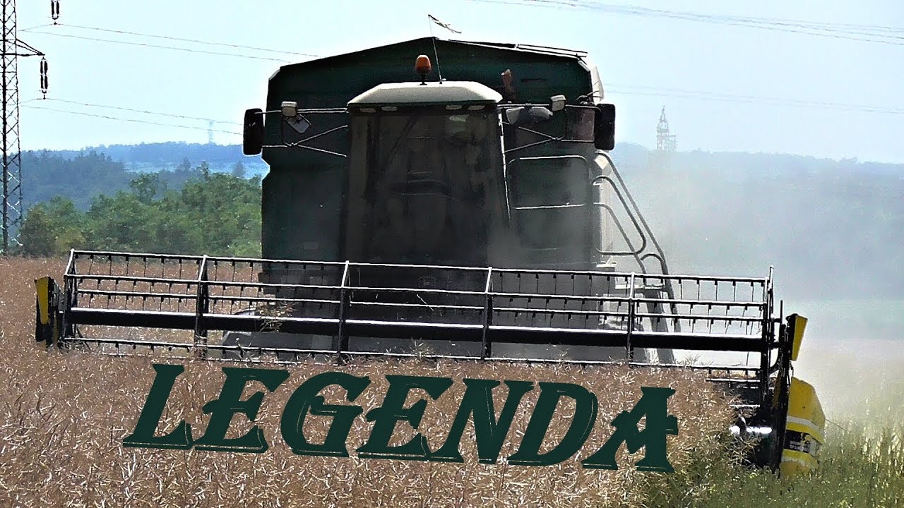 John Deere 2264 - Žně řepky 2018 |Podorlické ZD Ohnišov| //Full HD// *50fps*