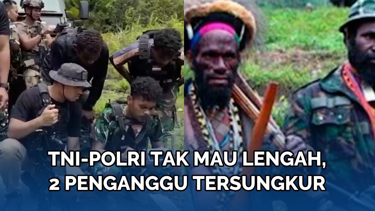 Pasca Pentolan OPM Ditembak Mati, TNI Polri tak Mau Lengah, 2 Penganggu Tersungkur