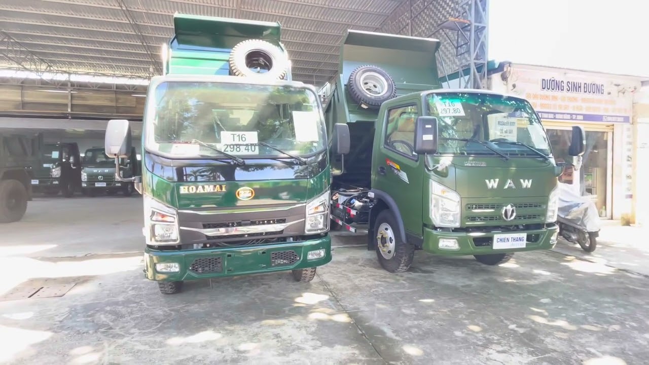 GIỚI THIỆU SO SÁNH XE BEN HOA MAI 4.95T Và CHIẾN THẮNG 4.98T MỚI NHẤT - Liên hệ 0943062994 Mr.Bách