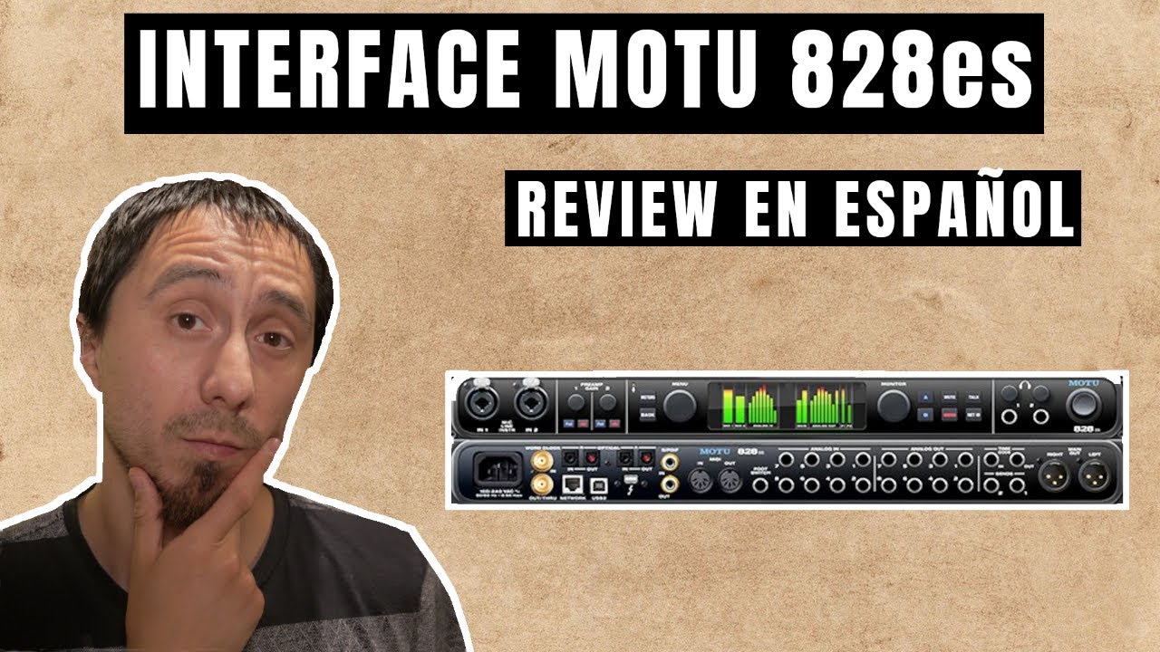 MOTU 828es Review en Español