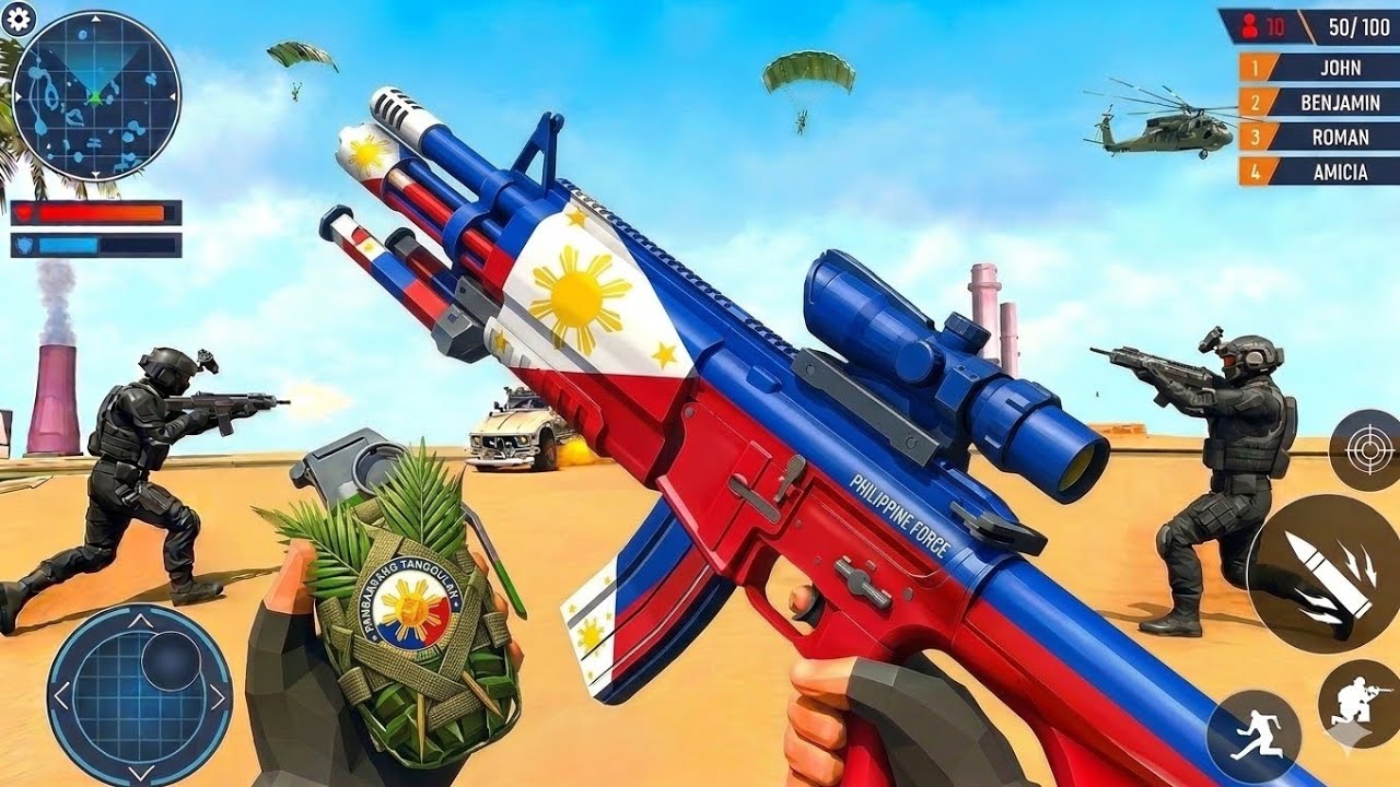 FPS Robot Shooter Strike Anti-Terrorist Shooting Android GamePlay