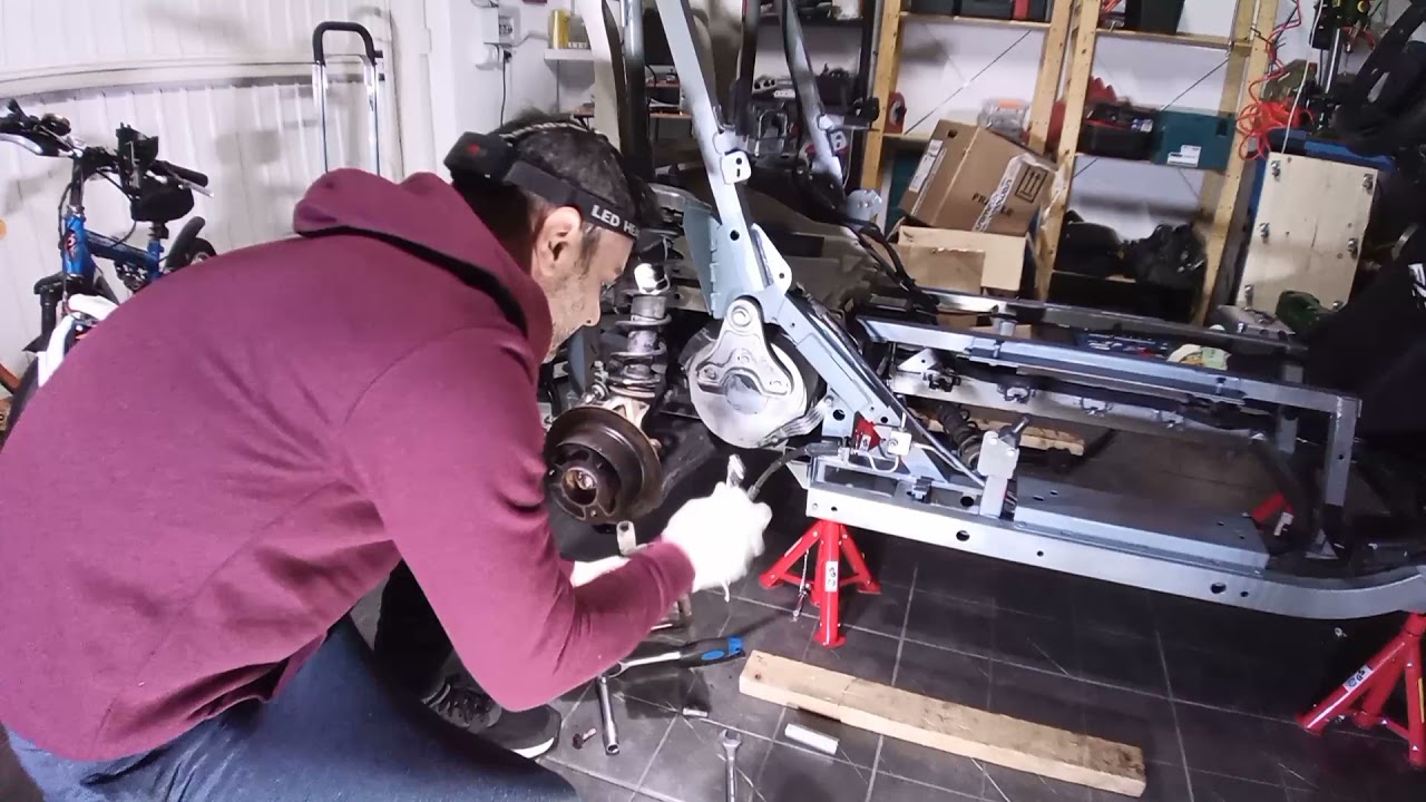 Total restauration rear drive train Renault Twizy... From zero to Twizy...ep.12...english...
