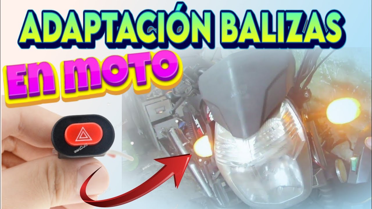 📌 Como ADAPTAR BALIZAS INTERMITENTES en MOTO fácil y rápido PASO A PASO❗