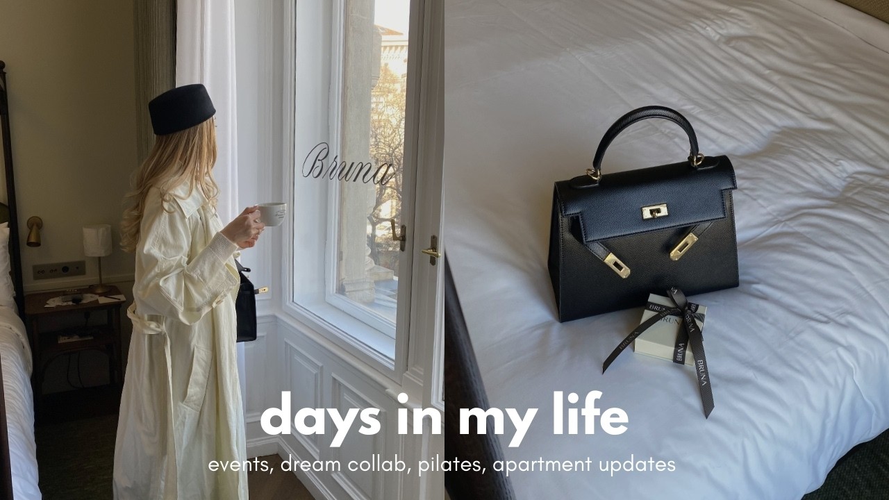 Days in my life | events, dream collab, pilates, apartment updates