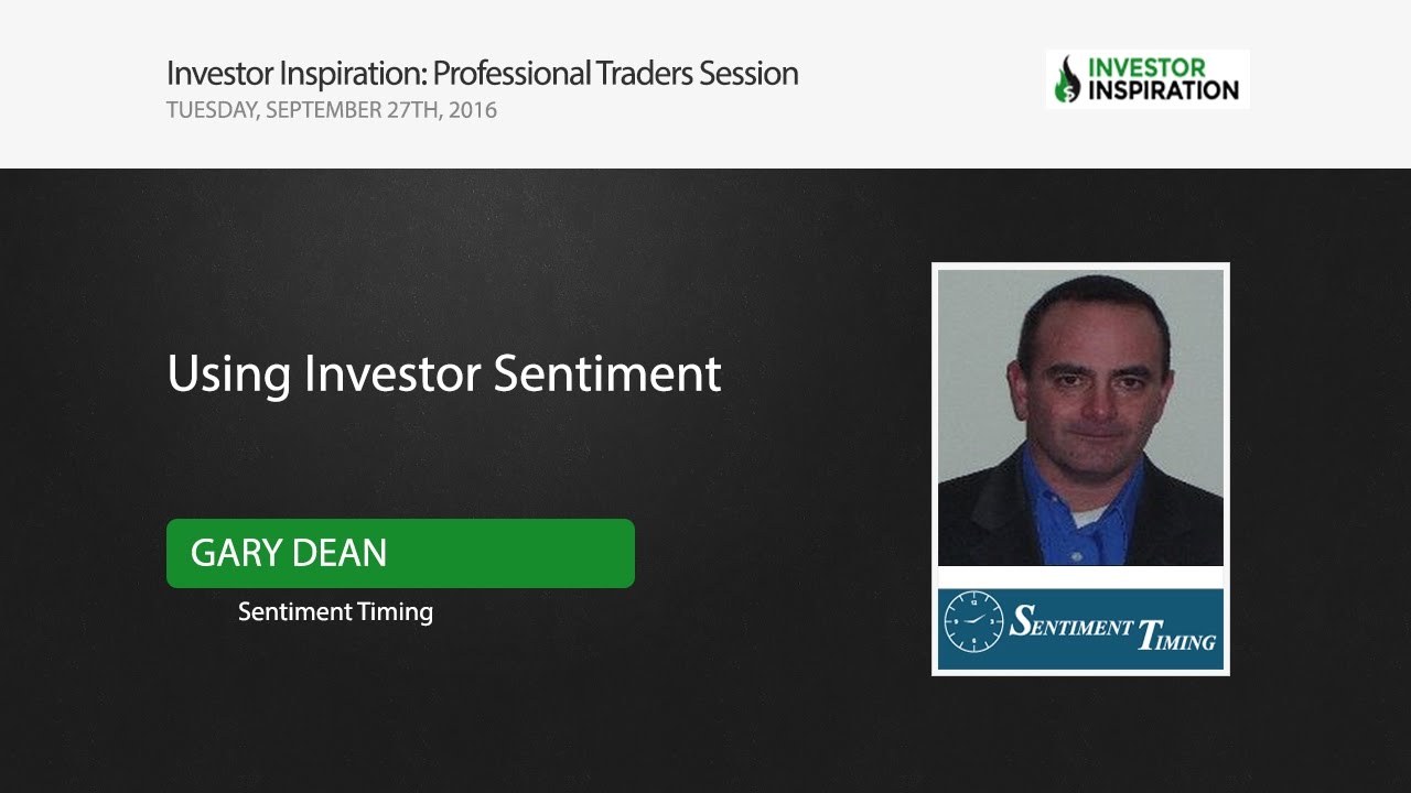 Using Investor Sentiment | Gary Dean