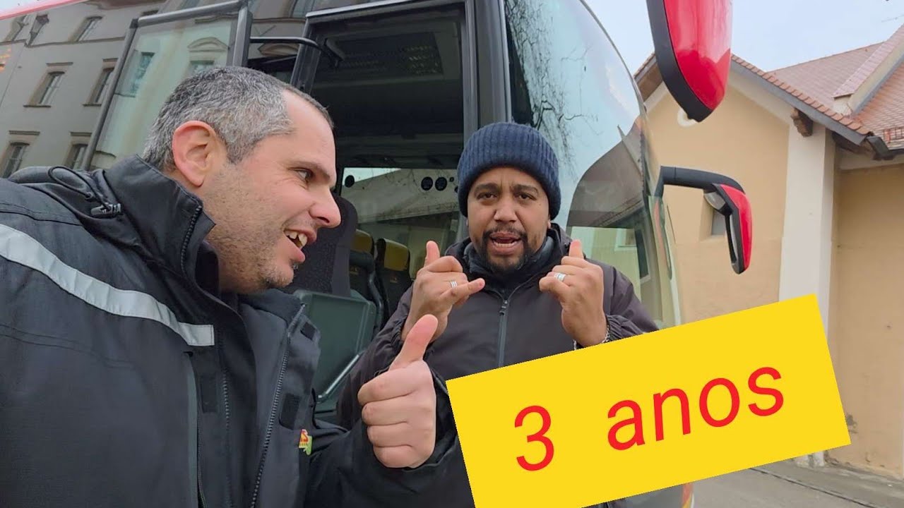 359) Testemunho do Diego, Brasileiro na Alemanha de Bus 