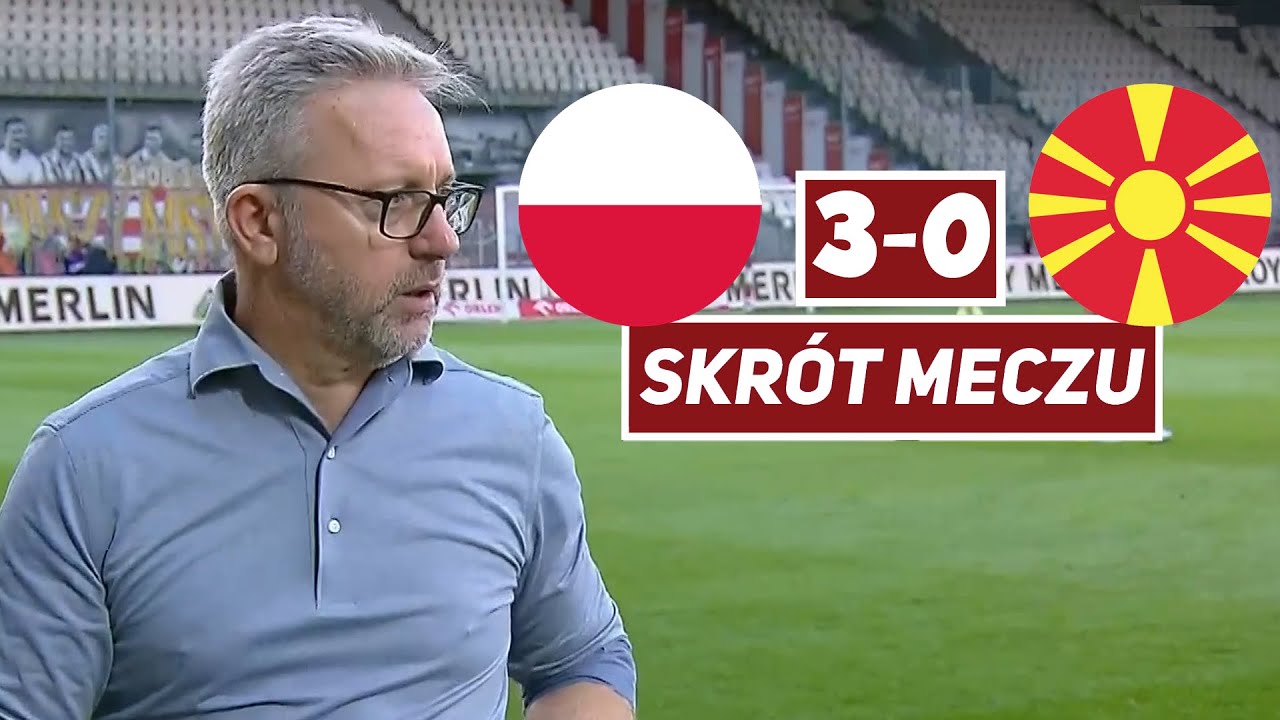 Polska - Macedonia Północna [3-0] skrót meczu | Debiut Brzęczka, kapitalne zmiany | El. Euro U21