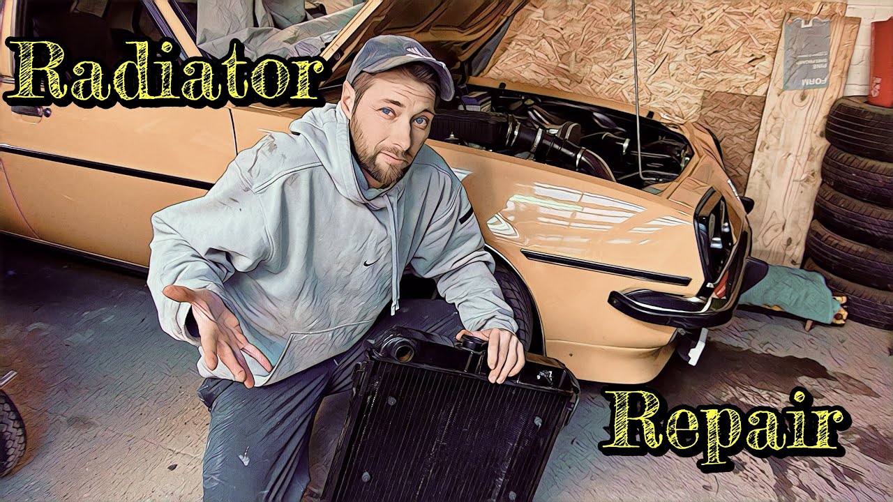 How to repair a leaky radiator!