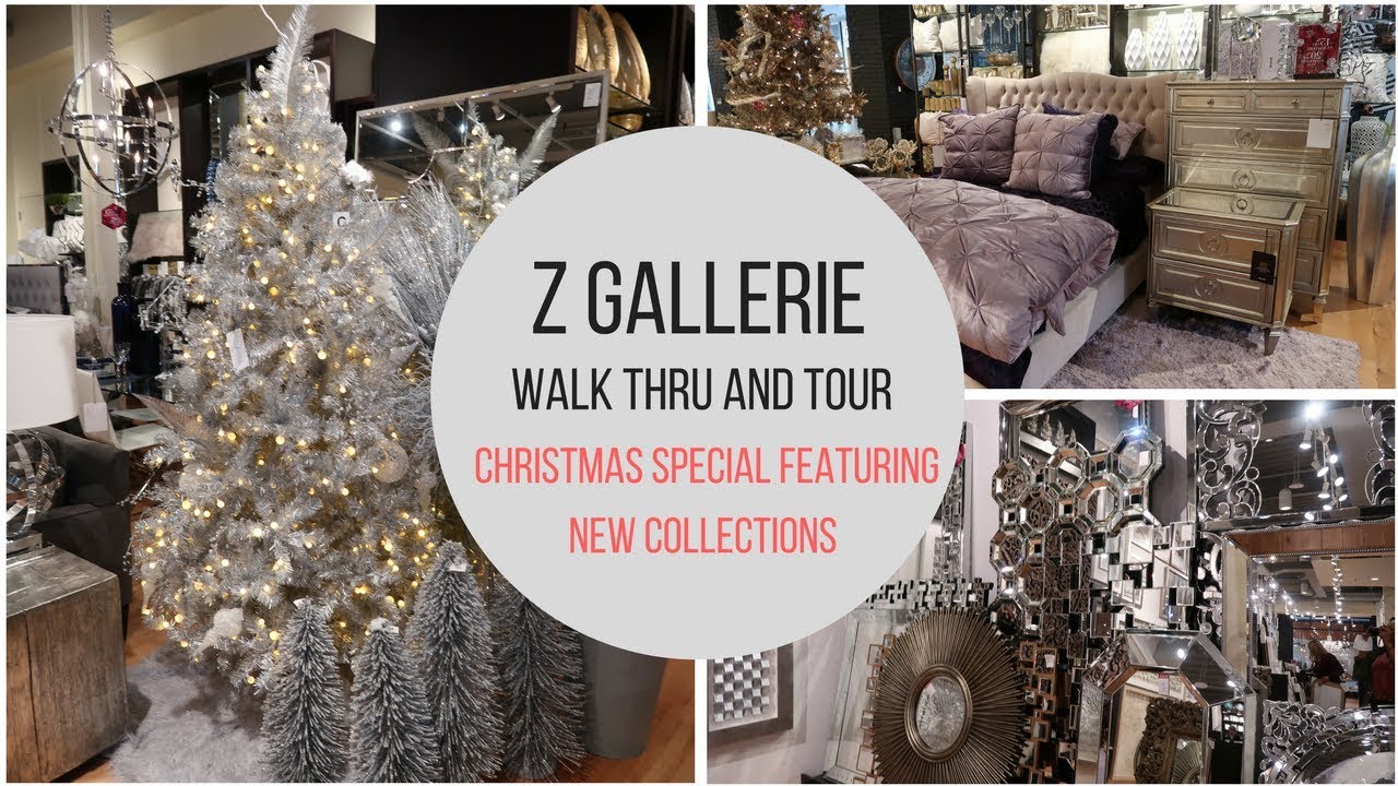 Z Gallerie Walk Thru and Tour - New Collection (Christmas Special) | Home Decor | Tiffany Bland