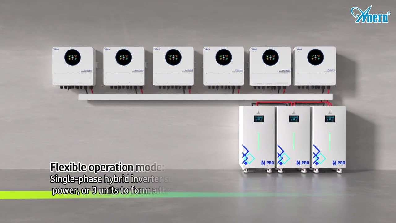 ANERN HYI-E Series: High-Power Hybrid Inverter for Home & Backup