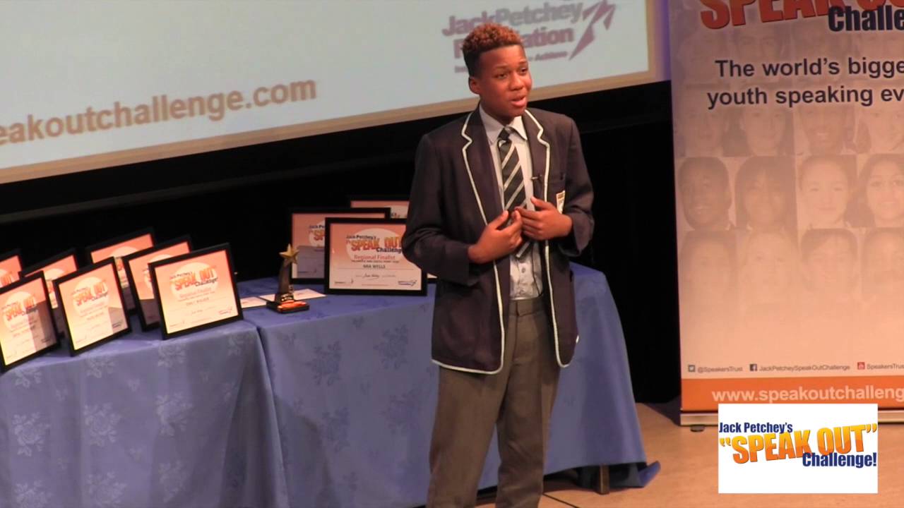 Mark Taiwo, Runner-Up, Jack Petchey’s “Speak Out” Challenge! T&CP Regional Final 2015-16