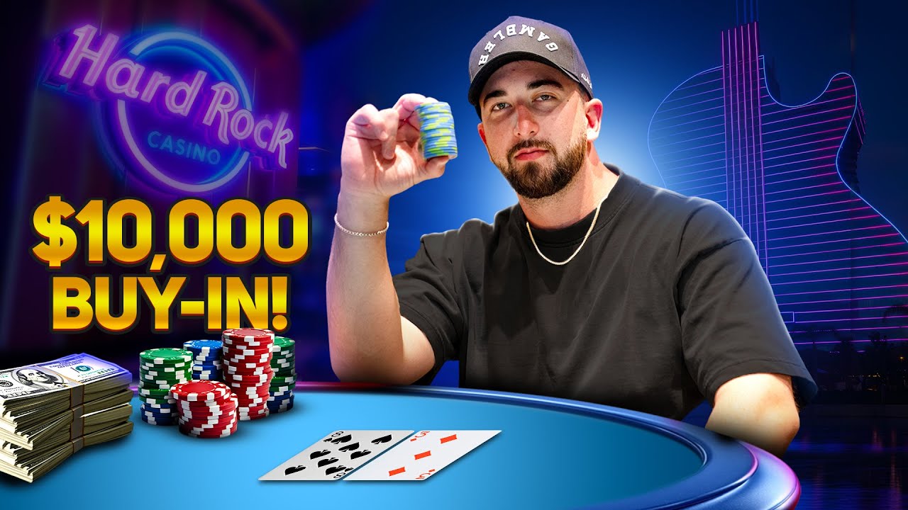 БЛЭКДЖЕК С ВЫСОКИМ ЛИМИТОМ $10 000 В HARD ROCK TAMPA!