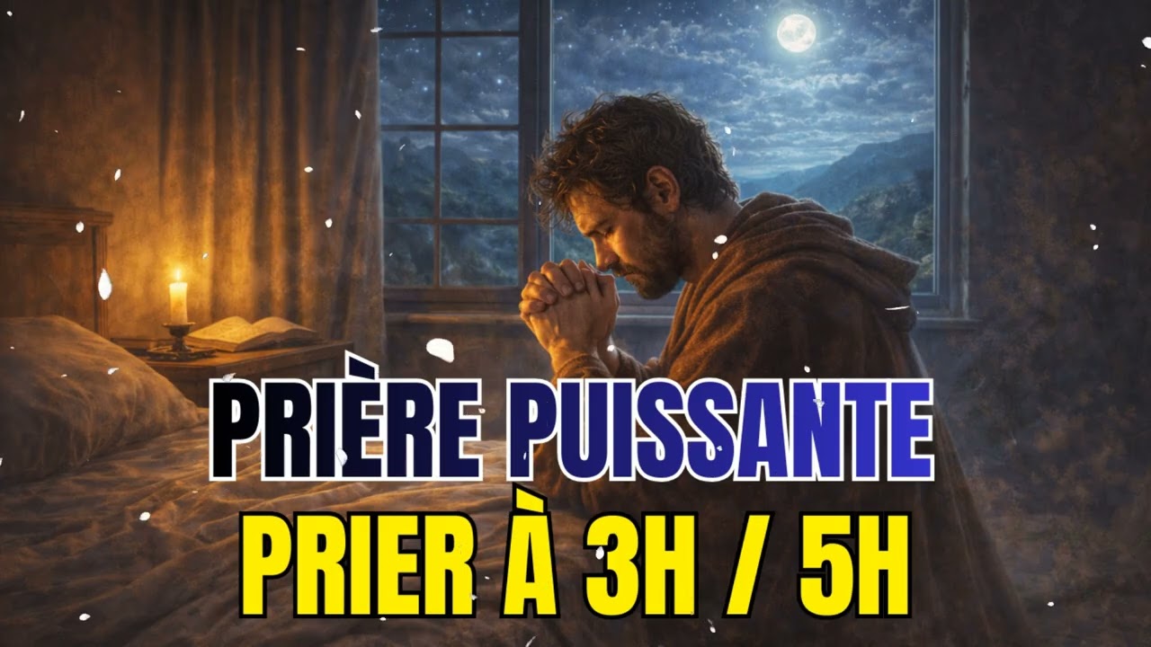 Voici Comment Prier Quand Tu Te Réveilles à 3H et 5H du Matin