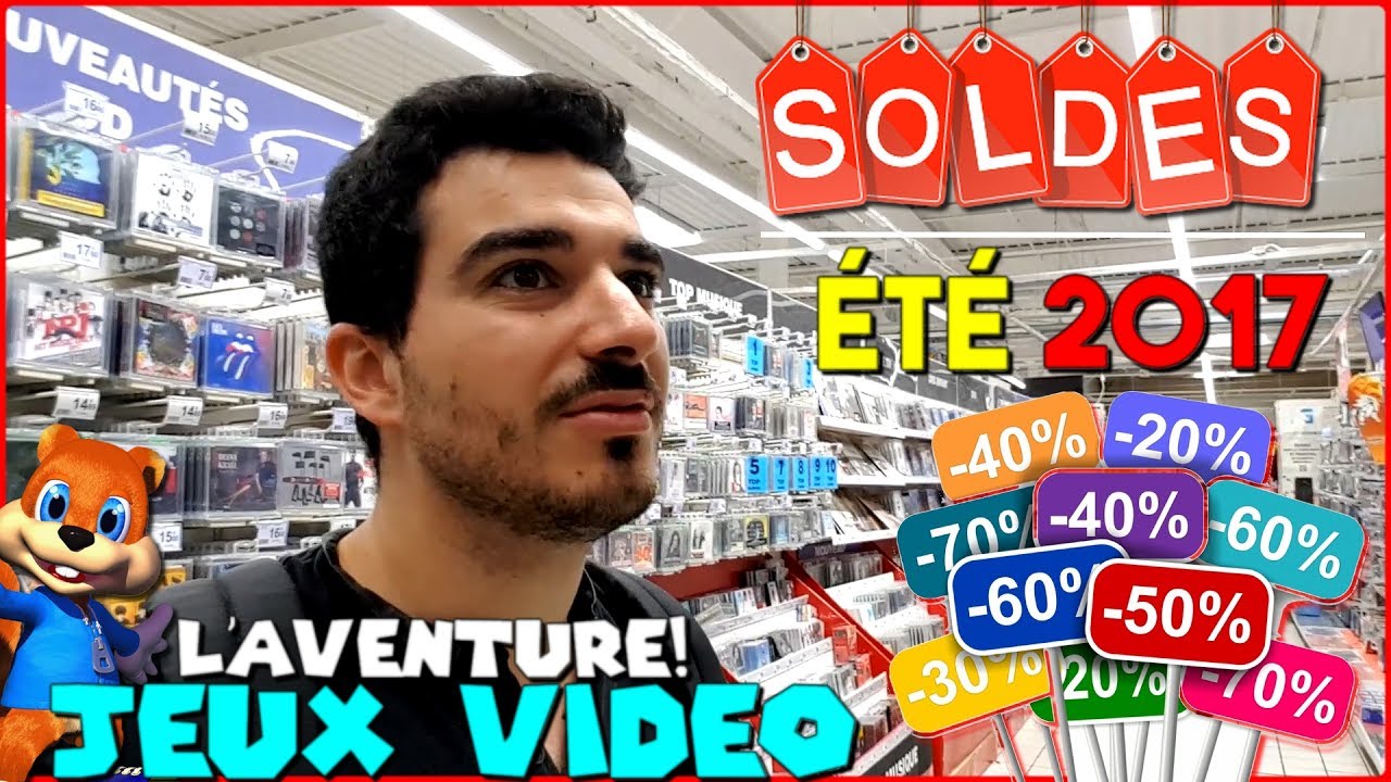 Les SOLDES d'été Jeux Vidéo 2017 ! [L' Aventure LIVE] - Wii U et 3DS à - 80%!