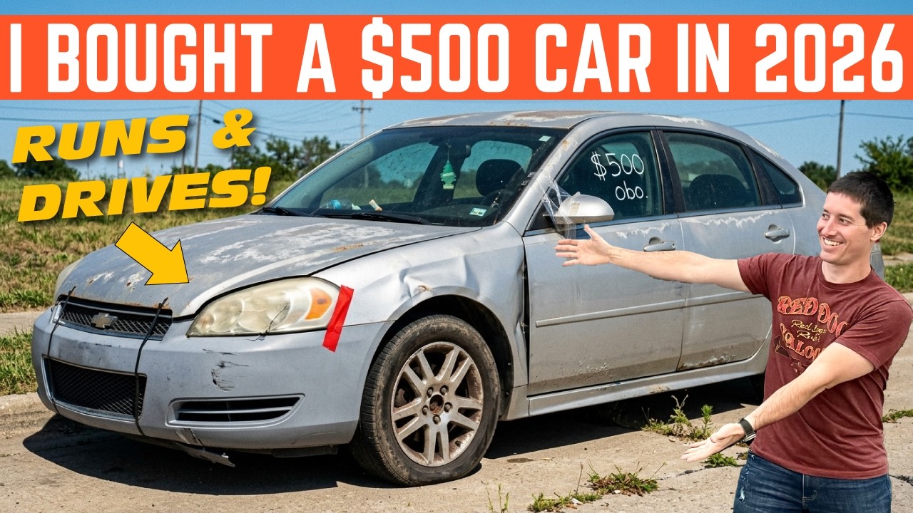 I BOUGHT A $500 CAR IN 2026... HOW BAD CAN IT BE?