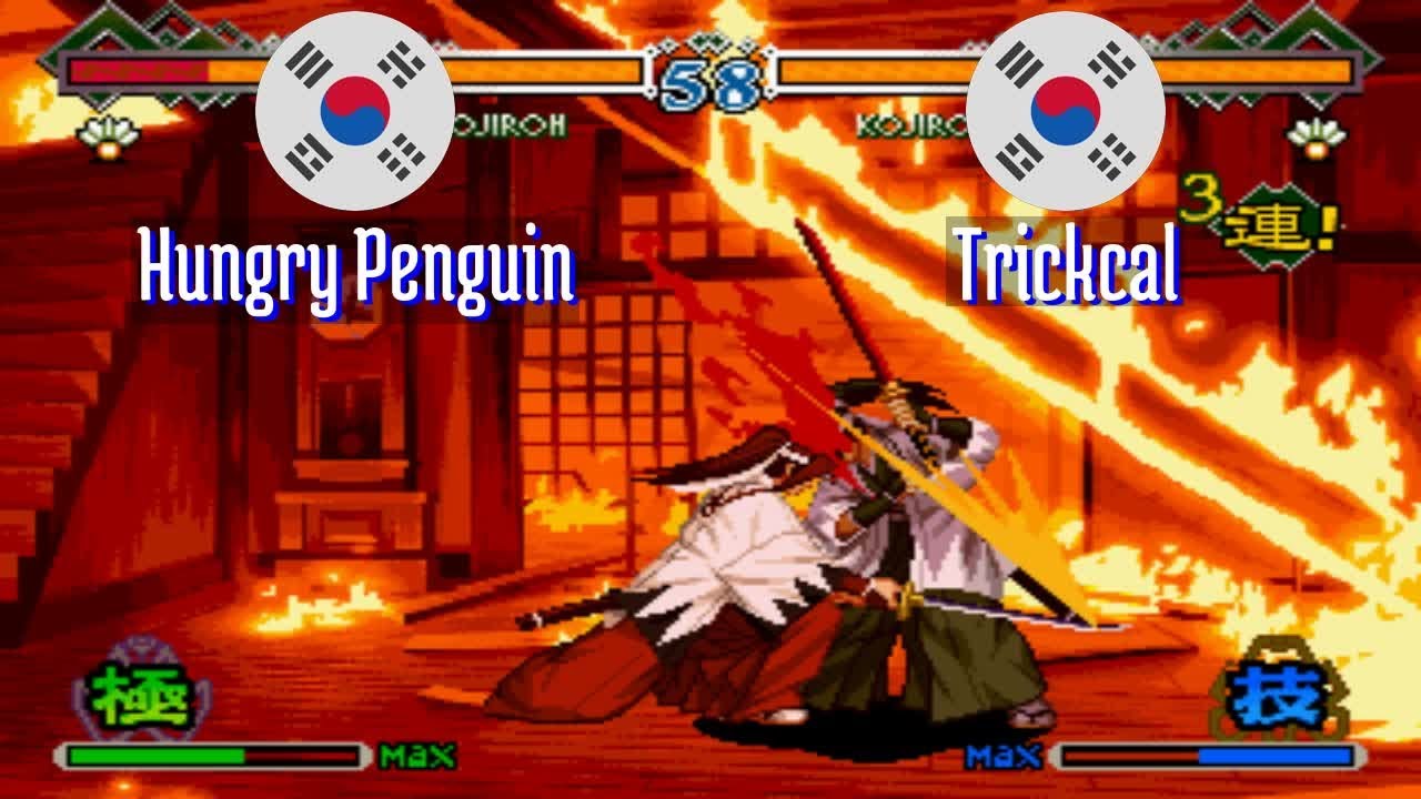 FT10 @lastbld2: Hungry Penguin (KR) vs Trickcal (KR) [The Last Blade 2 lastbld Fightcade] Feb 9