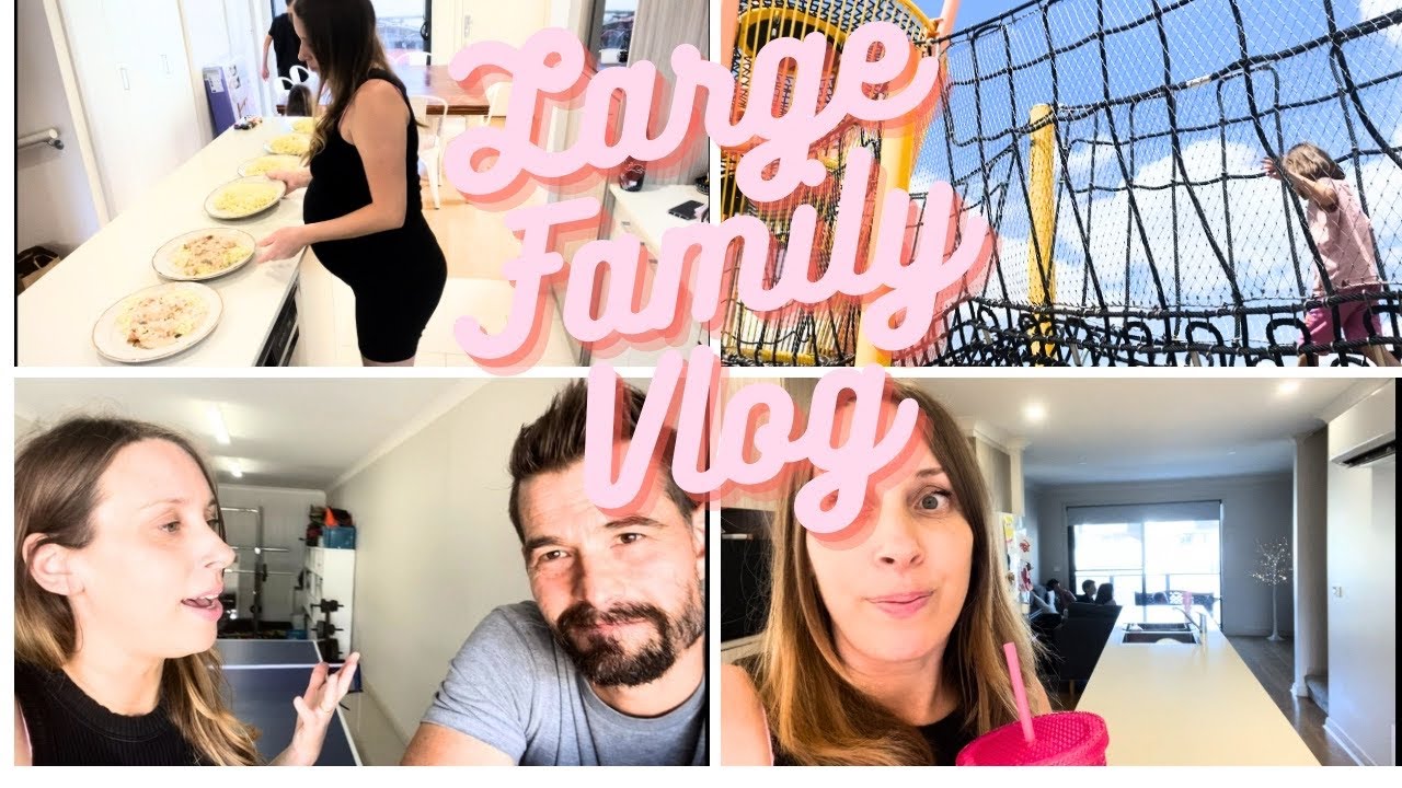 Large Family, Small House Living Vlog #townhouse #smallhouse #largefamily #minimalism #vlog