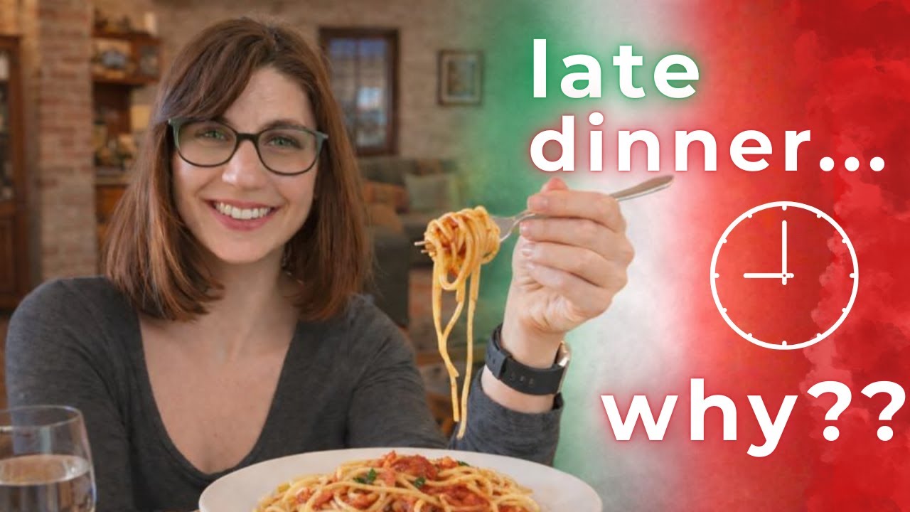Perché in Italia si mangia tardi? (anzi, tardissimo!)  | 31 days of easy Italian Listening