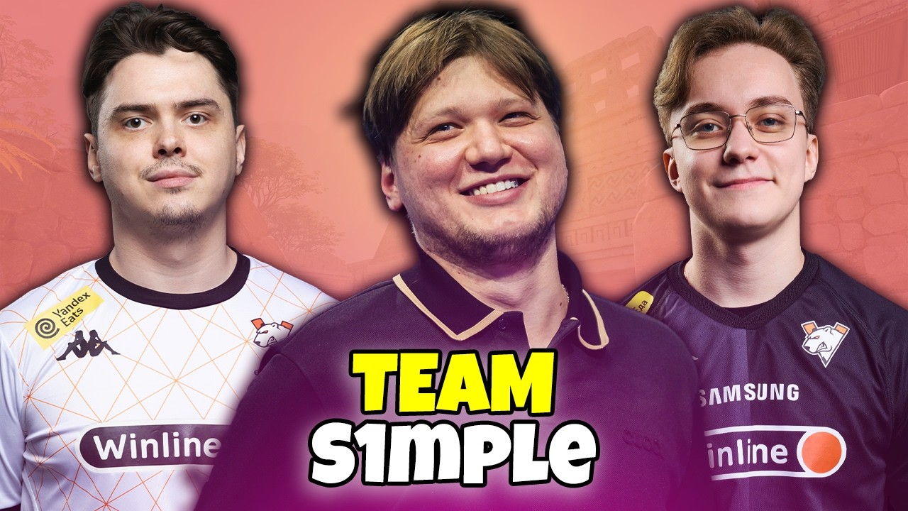 S1MPLE + ELECTRONIC + FL4MUS на FACEIT с руководством по утилитам, видом от нескольких точек зрен...