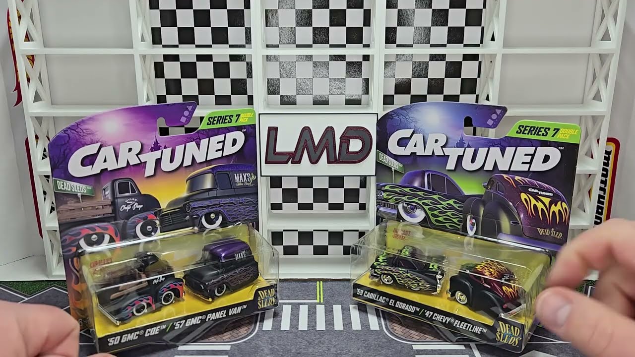 Распаковка: Двойной набор Car Tuned - Серия 7 - Dead Sleds