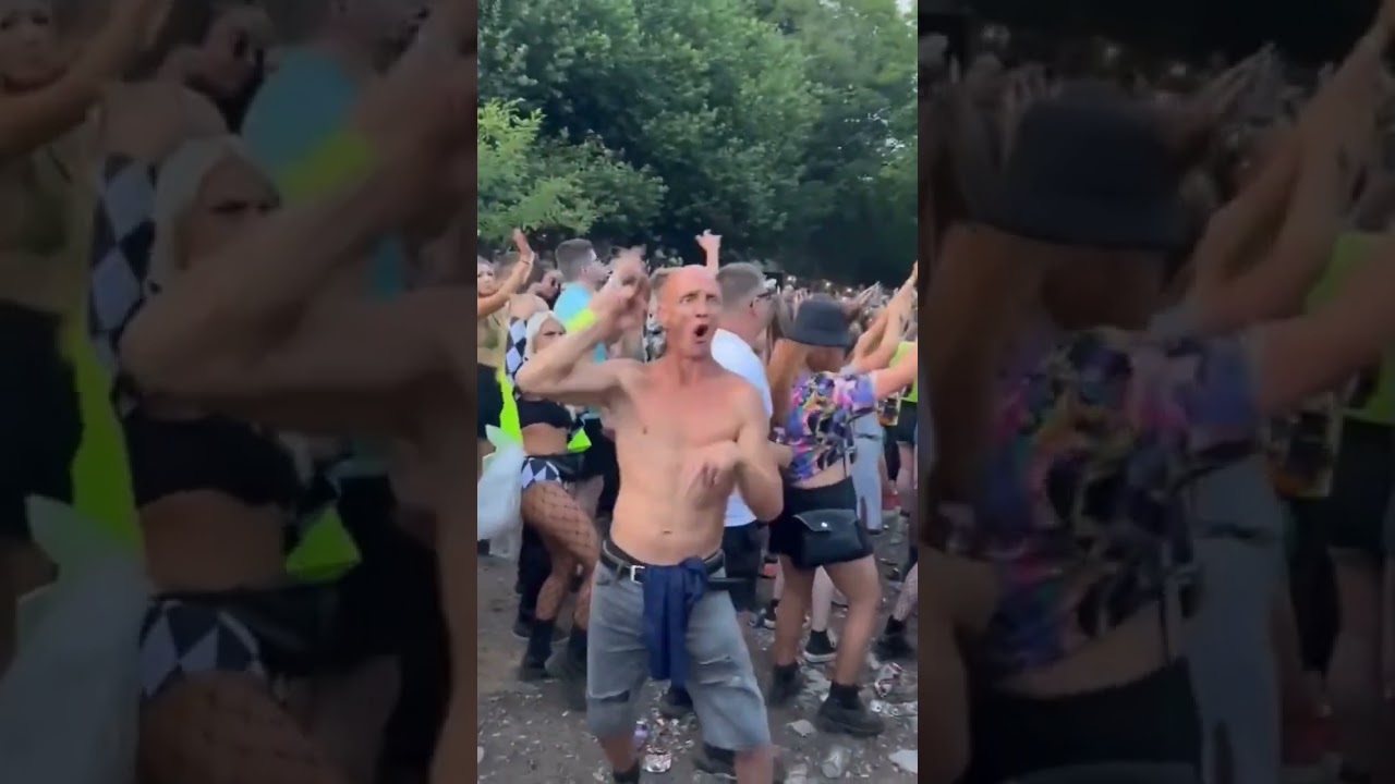 Techno Madness Unleashed: Mind-Blowing Dance Moves by a Man
