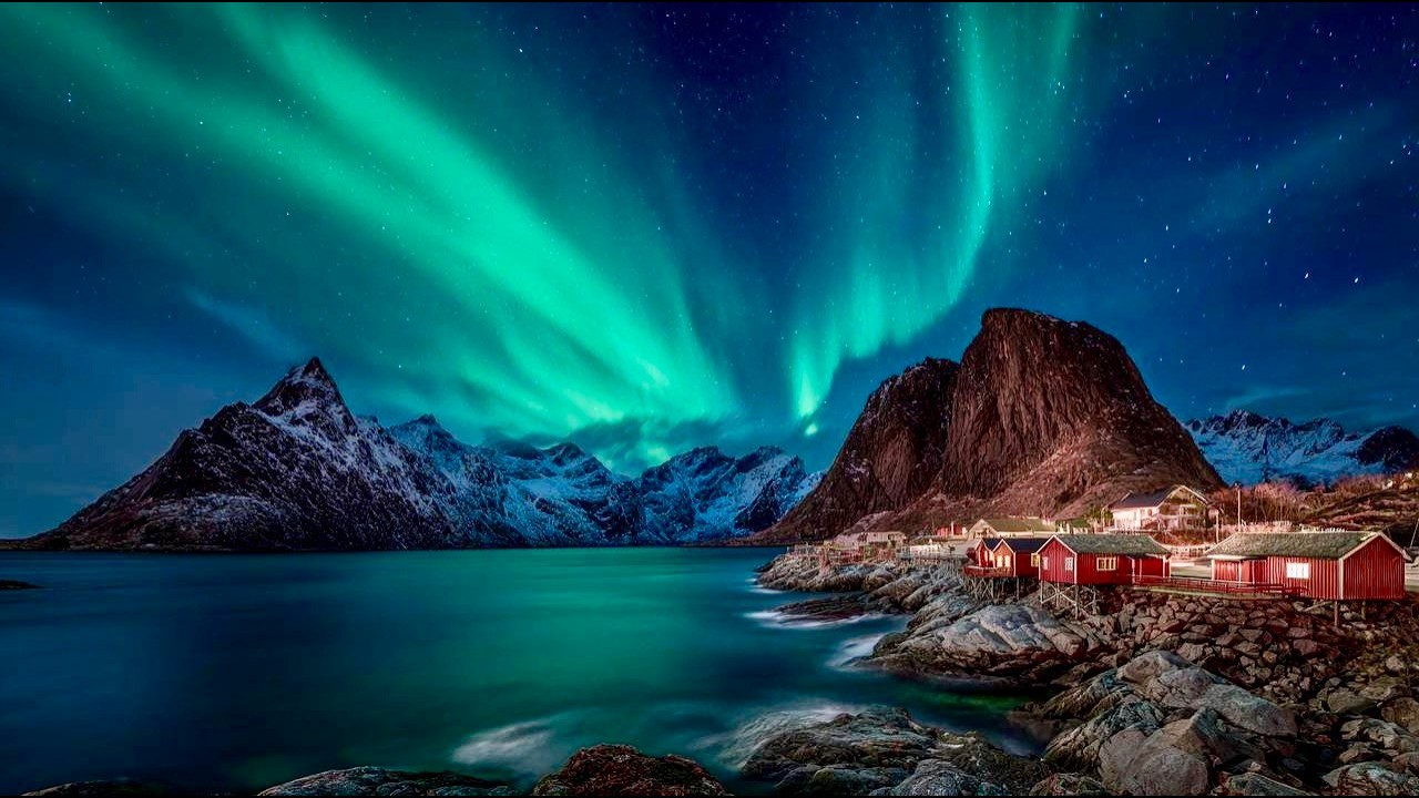 Northern Lights Norway 🌌 Deep Sleep & Meditation Music | Ethereal Female Vocals