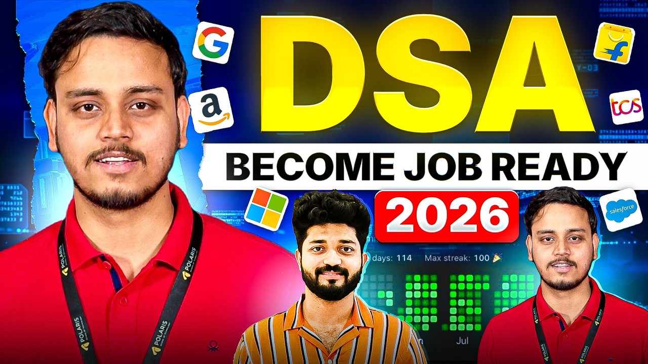 Стратегия подготовки к экзамену DSA на 2026 год | Быстро пройдите стажировки и получите работу