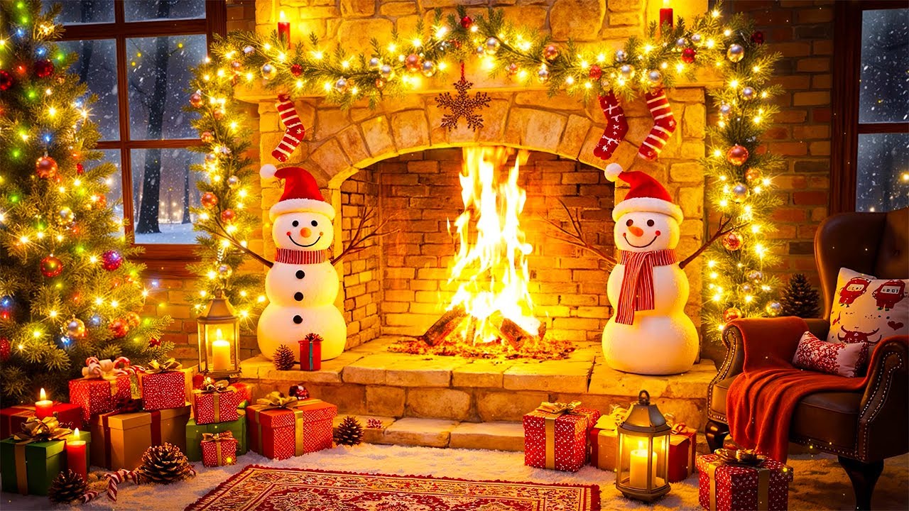 Beautiful Christmas Relaxing Music 🎁 Traditional Instrumental Christmas Playlist 🎄Christmas Ambience