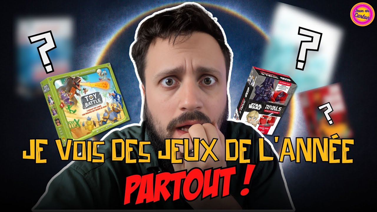 5 Jeux de société, et LE jeu de l'année ? Vraiment ?!