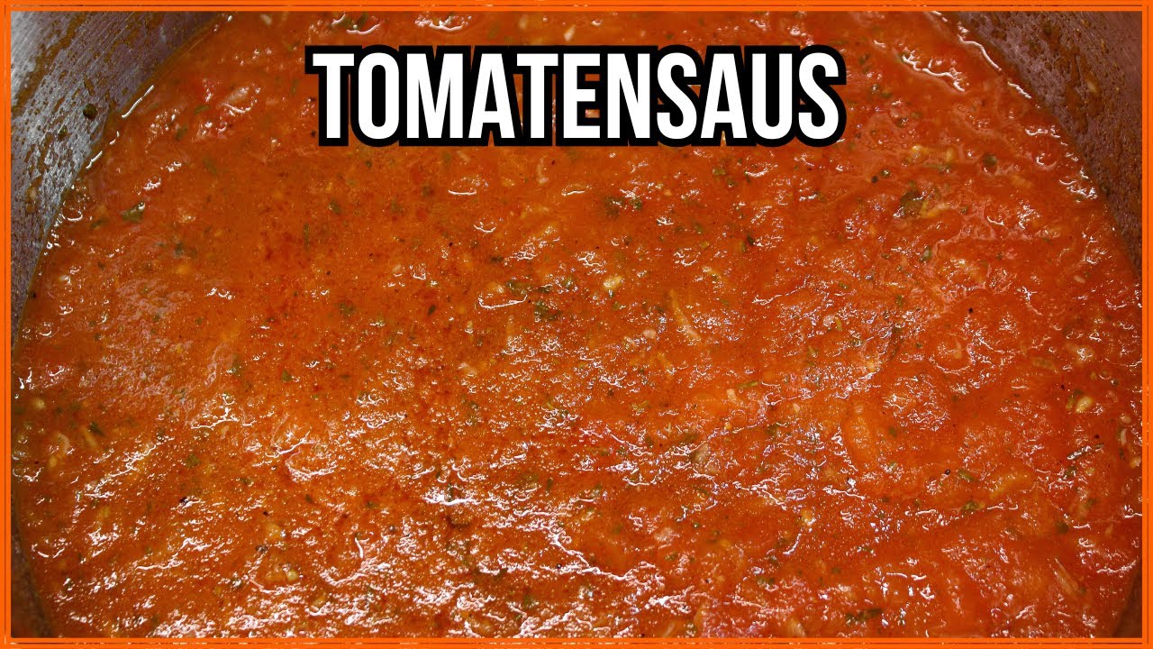 Hoe Maak Je Tomatensaus | Makkelijk Italiaans Recept | Homemade