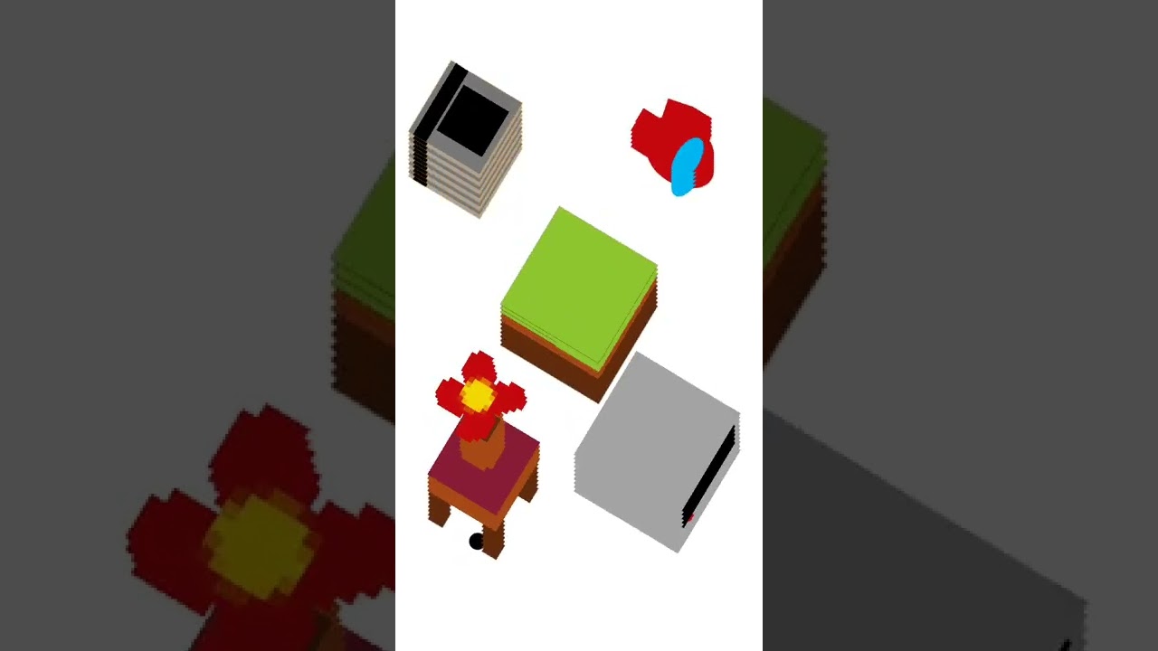 objeto 3D no pocket code!!!#shorts