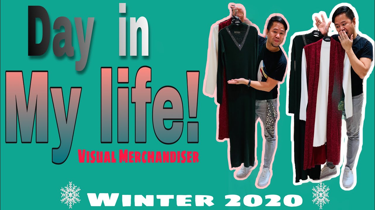 DAY IN MY LIFE | WINTER COLLECTION | LIFE OF A VISUAL MERCHANDISER | JOANNA COLLECTION