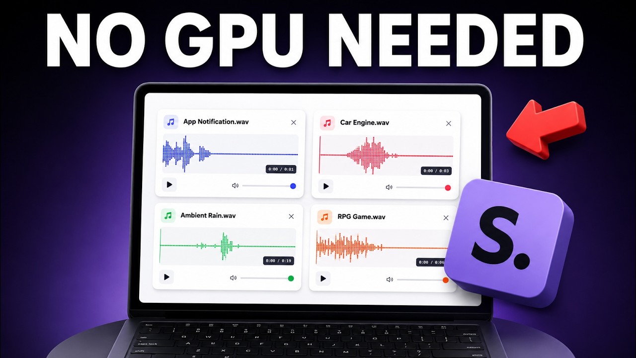 How to Make STUDIO-GRADE Sound Effects with AI Without Paying for a License