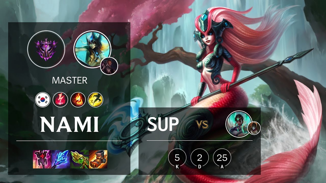 Nami Support vs Karma - KR Master Patch 11.22
