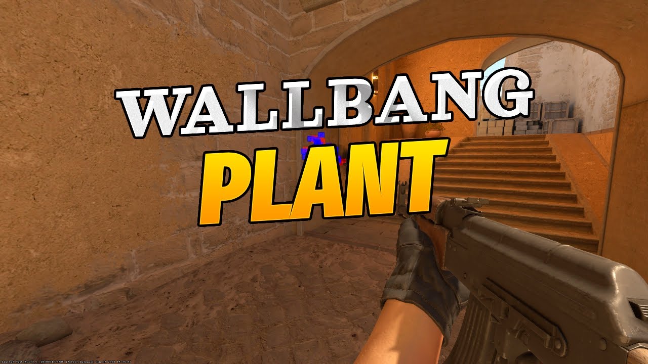 CS2 Mirage Wallbang Plant (Default Plant = Undefusable?)