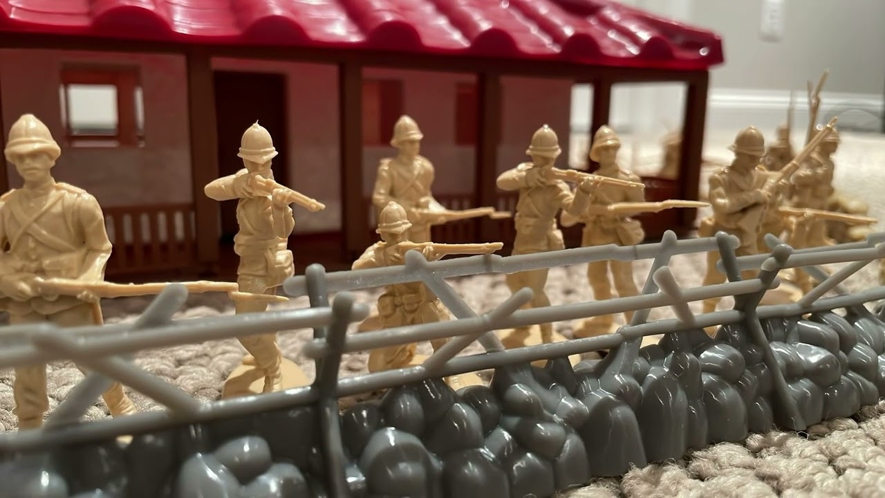 The Anglo Zulu War stop Motion Movie