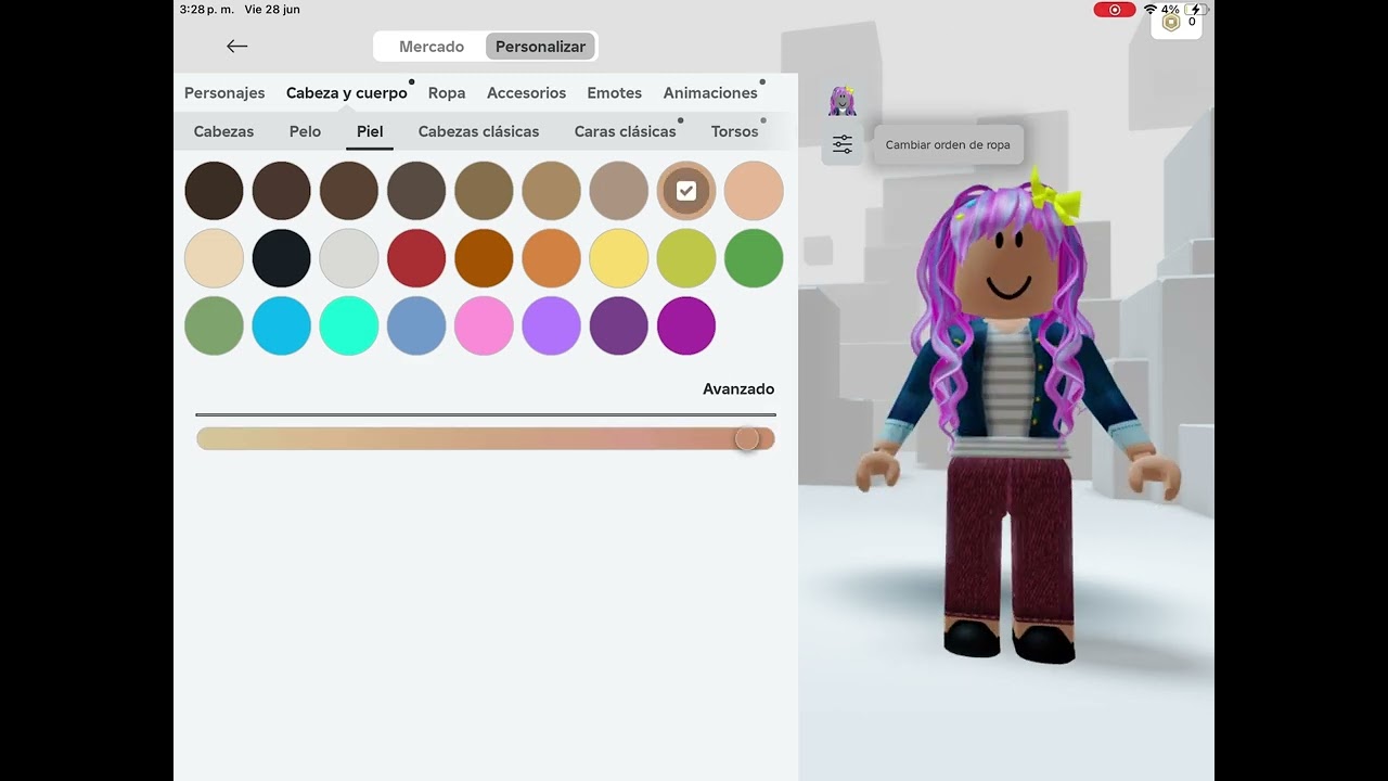 Avatar para parecer q tienes robux😱😱😱