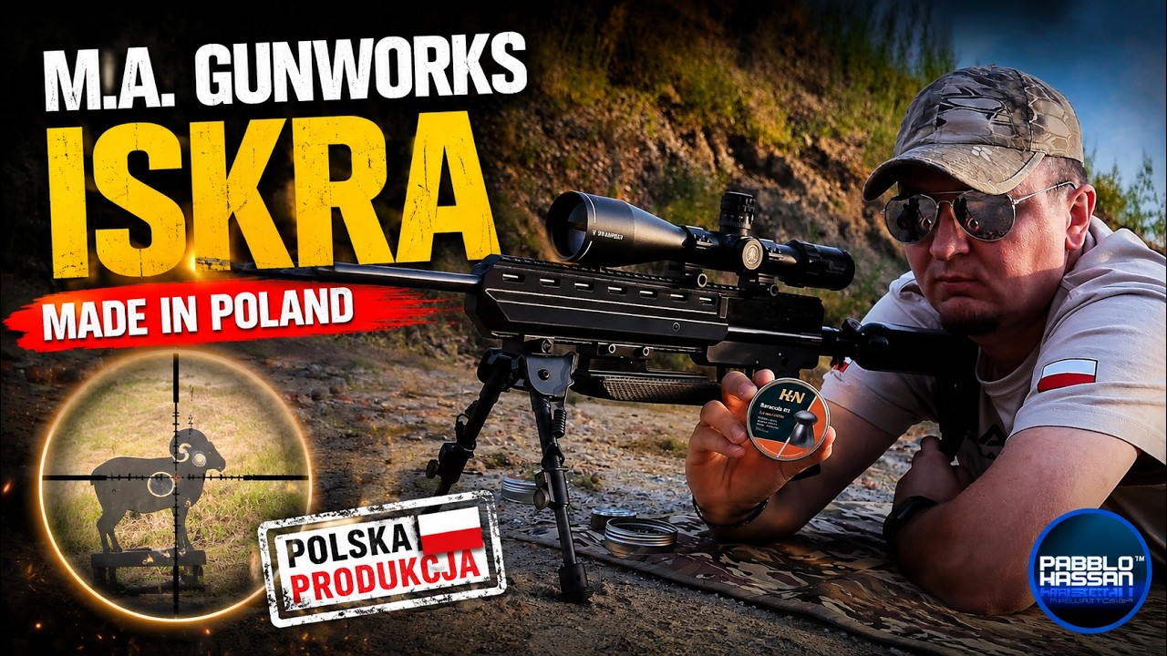 🔵Polska wiatrówka PCP - Recenzja M.A Gunworks ISKRA 4,5mm