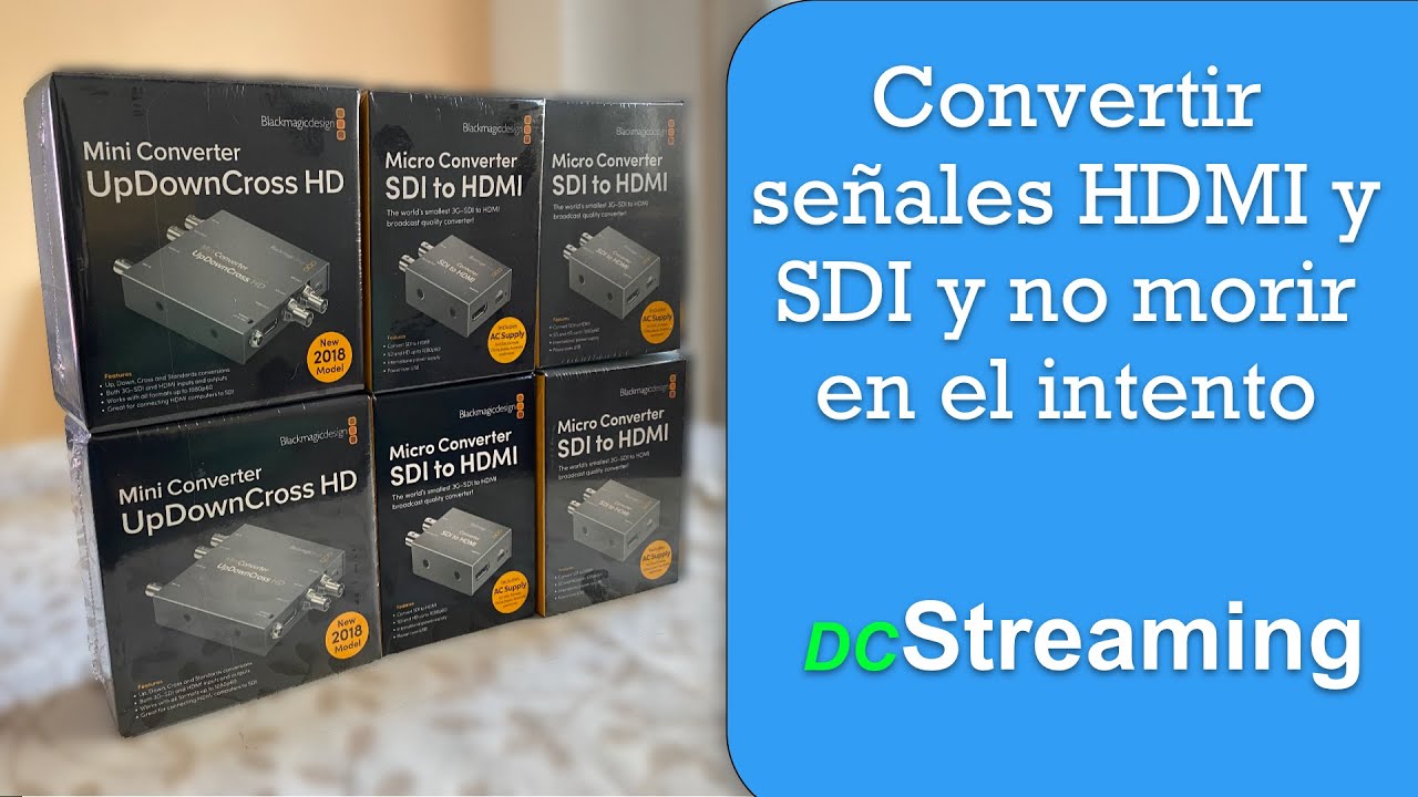 ⚡️ Adapting HDMI to SDI ⚡️ | PROFESSIONAL STREAMING #5