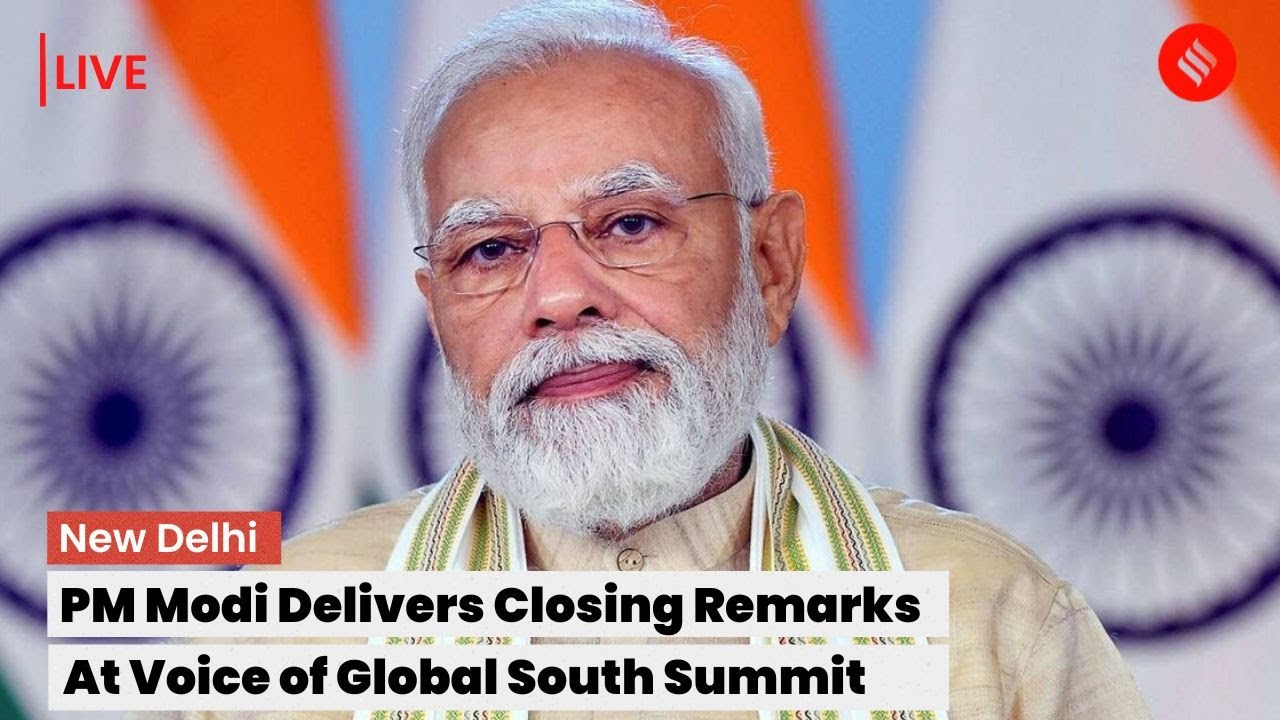 LIVE: PM Narendra Modi Delivers Closing Remarks At Voice Of Global South Summit