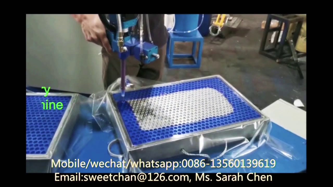 Cooling Gel Memory Foam Pillow Making Machine
