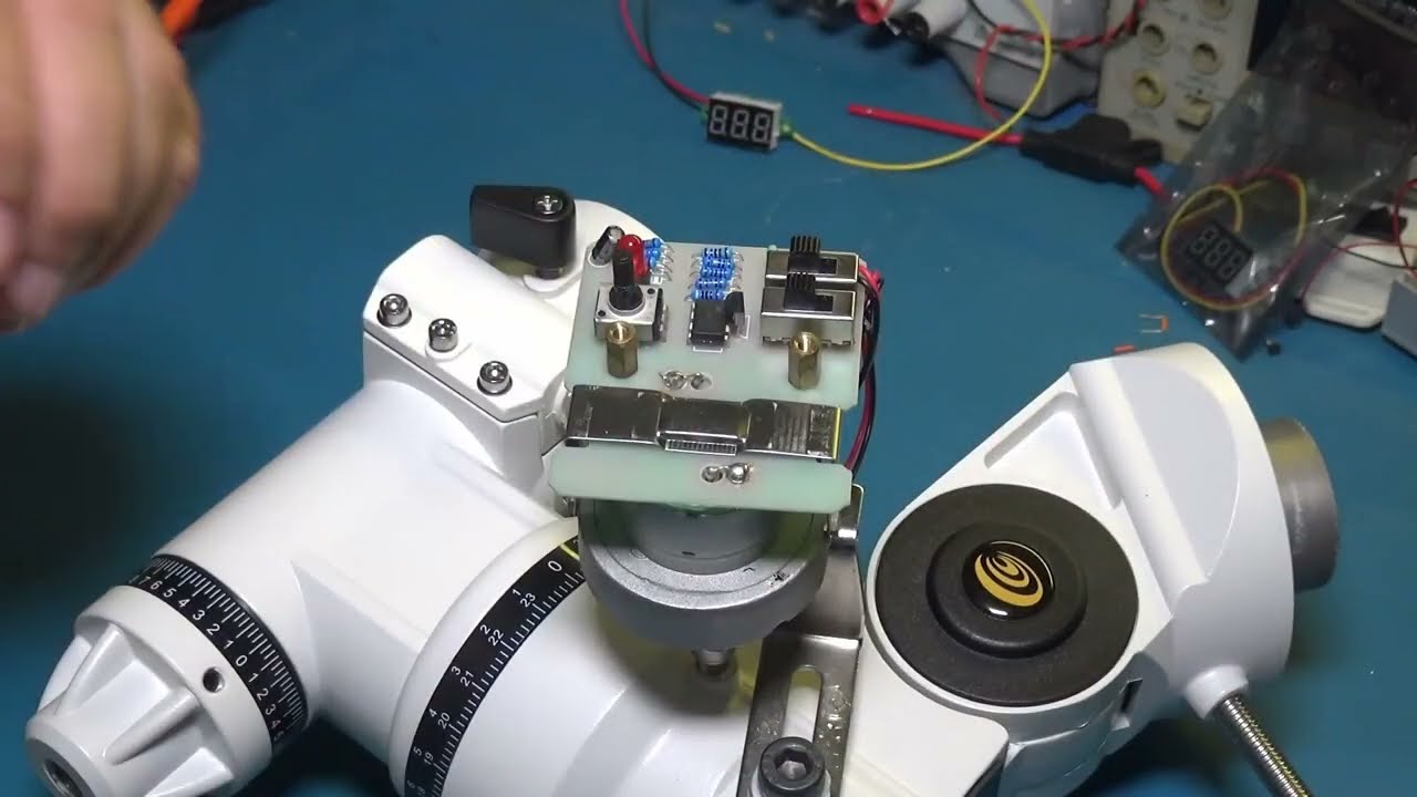 Celestron Drive Motor Astromaster  MOD & Teardown Explore Scientific Firstlight EXOS Nano EQ 3 mount