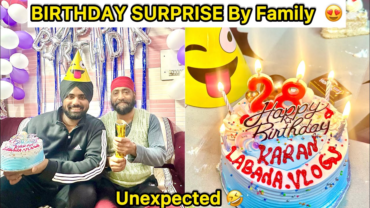 Birthday Surprise By Family 😍🥳